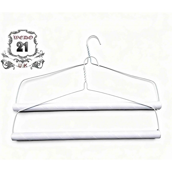  White paper tube WITH Metal wire White Drapery hanger 18" curtain buy 1 get 1 half price 